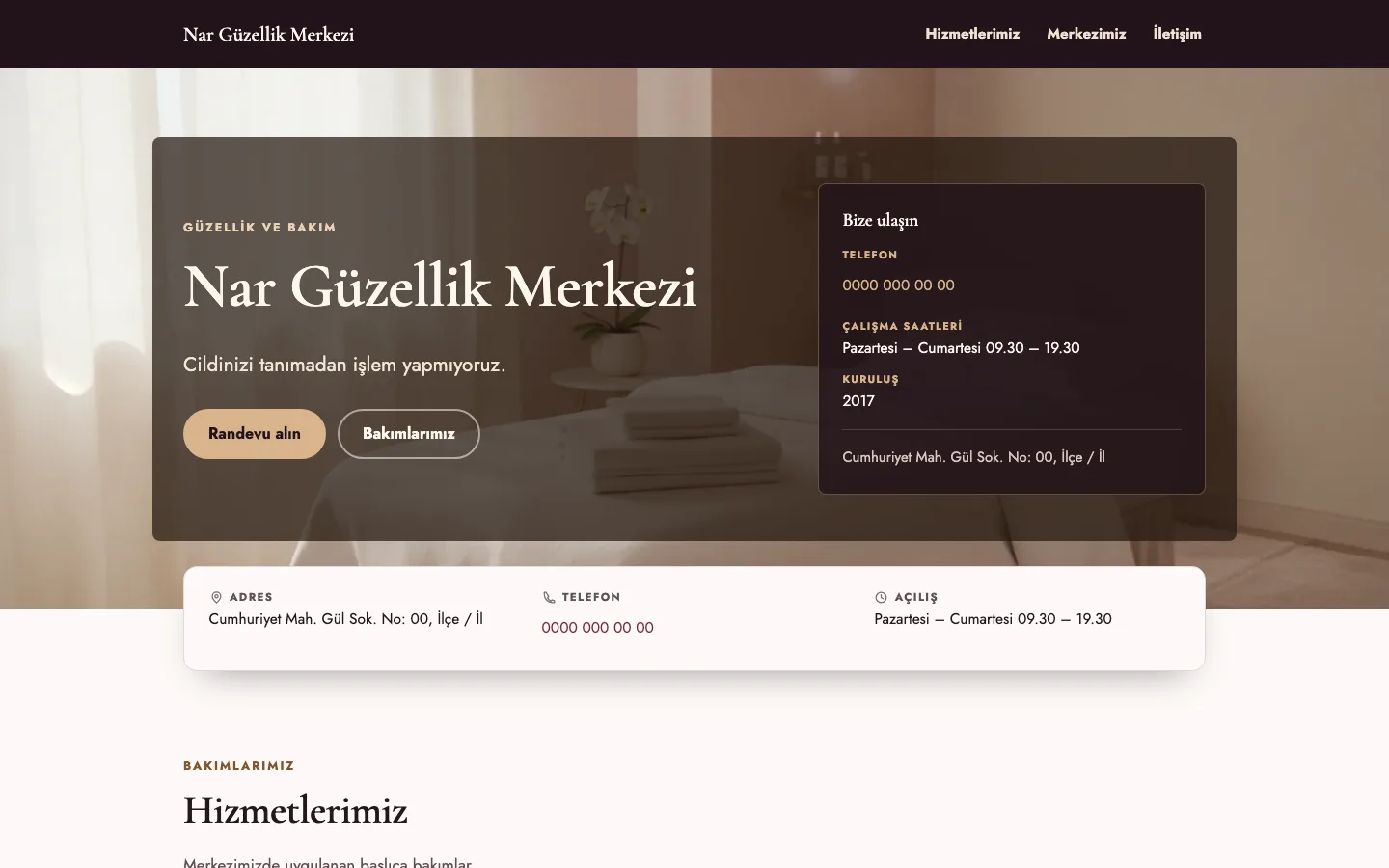 Güzellik Merkezi