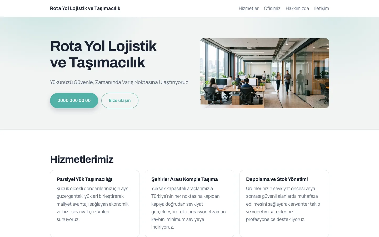 Örnek Kurumsal tasarımının önizleme görseli