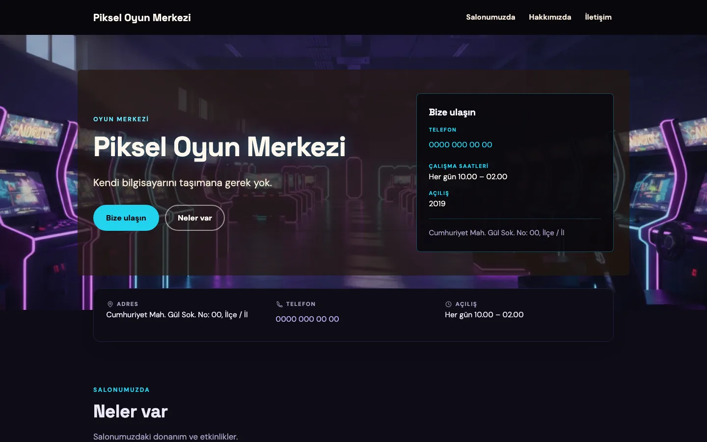 Oyun Merkezi