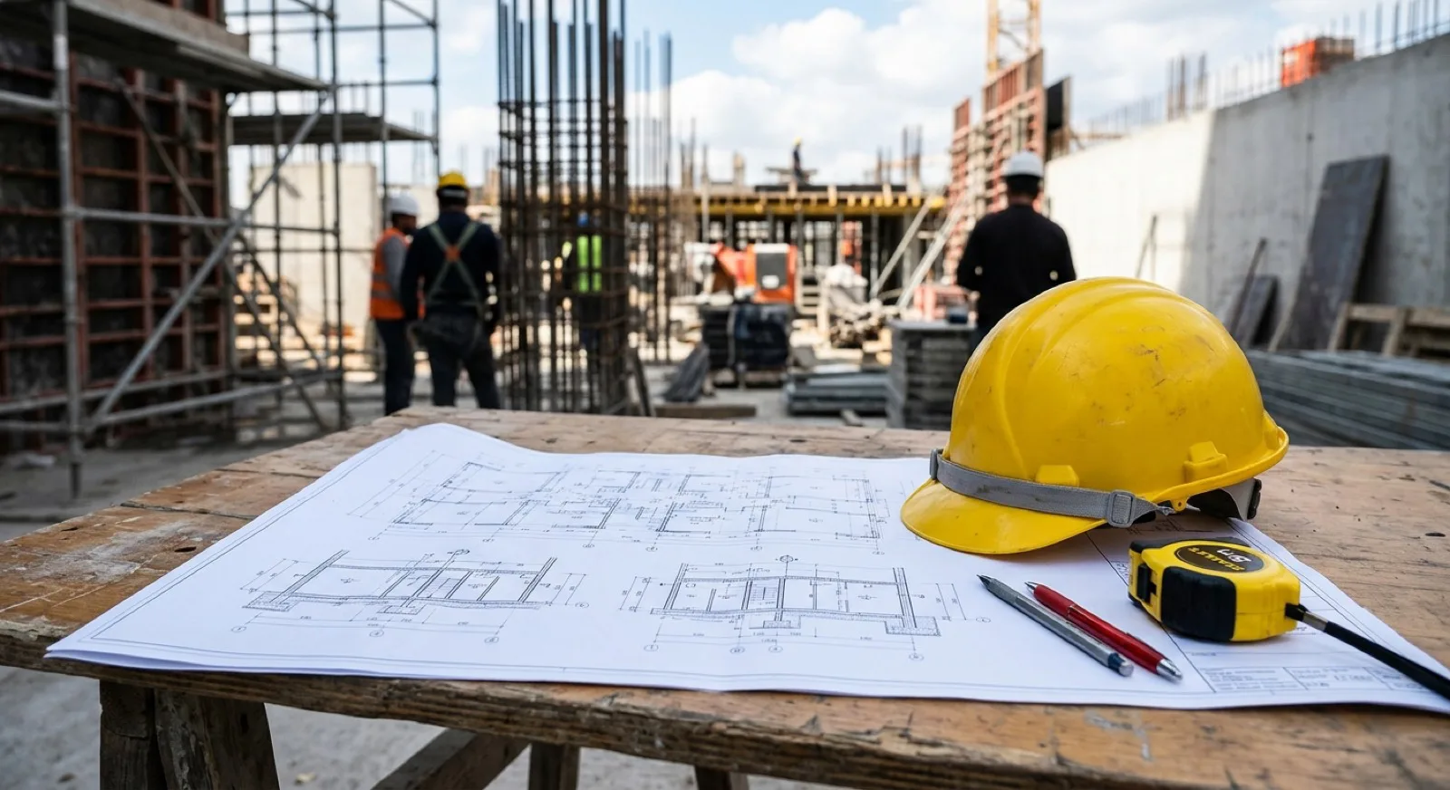 Proje çizimleri ve baret